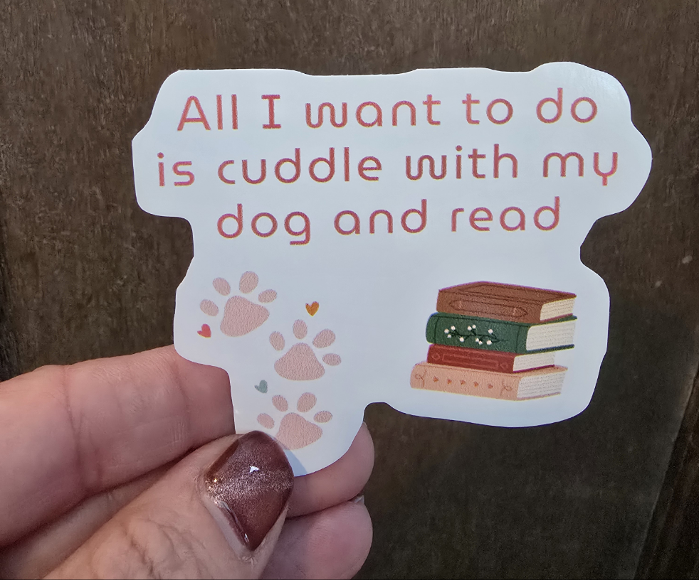 Custom Dog Lover Stickers – Exclusive Dirty & Dainty Paws Designs (2x2 to 3x3)