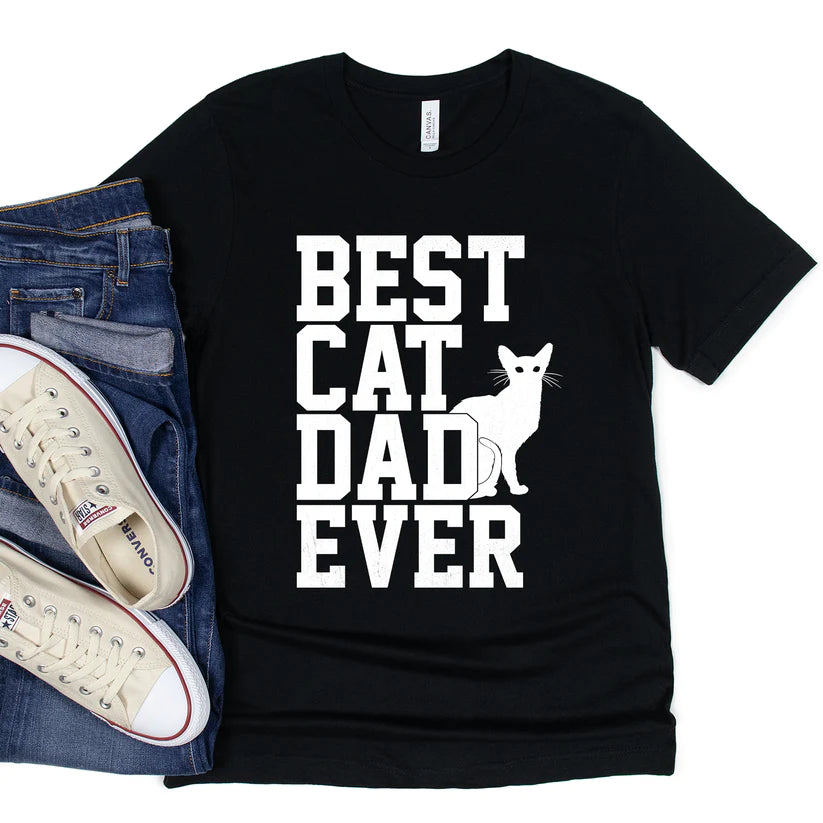 Best Cat Dad Ever T-shirt