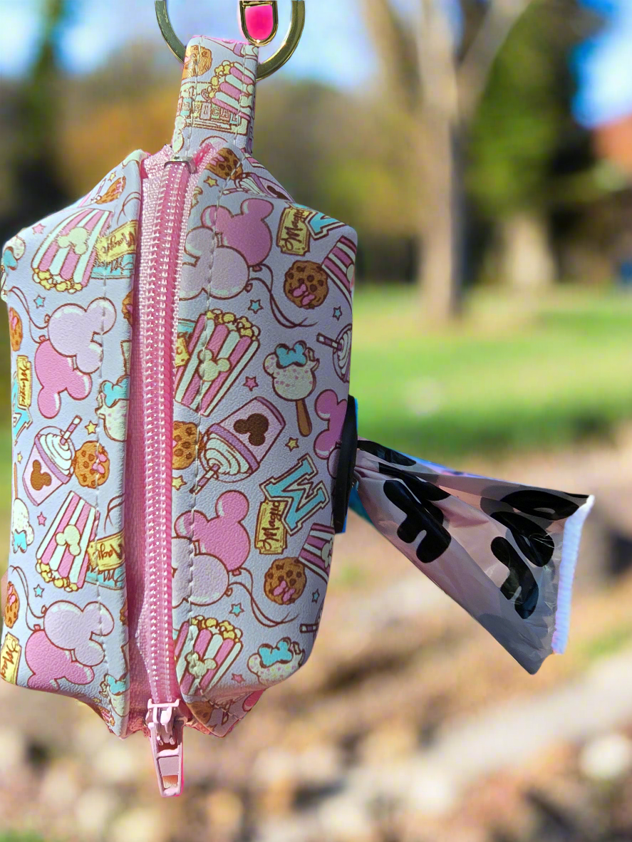 Park Days Faux Leather Poop Bag Holder