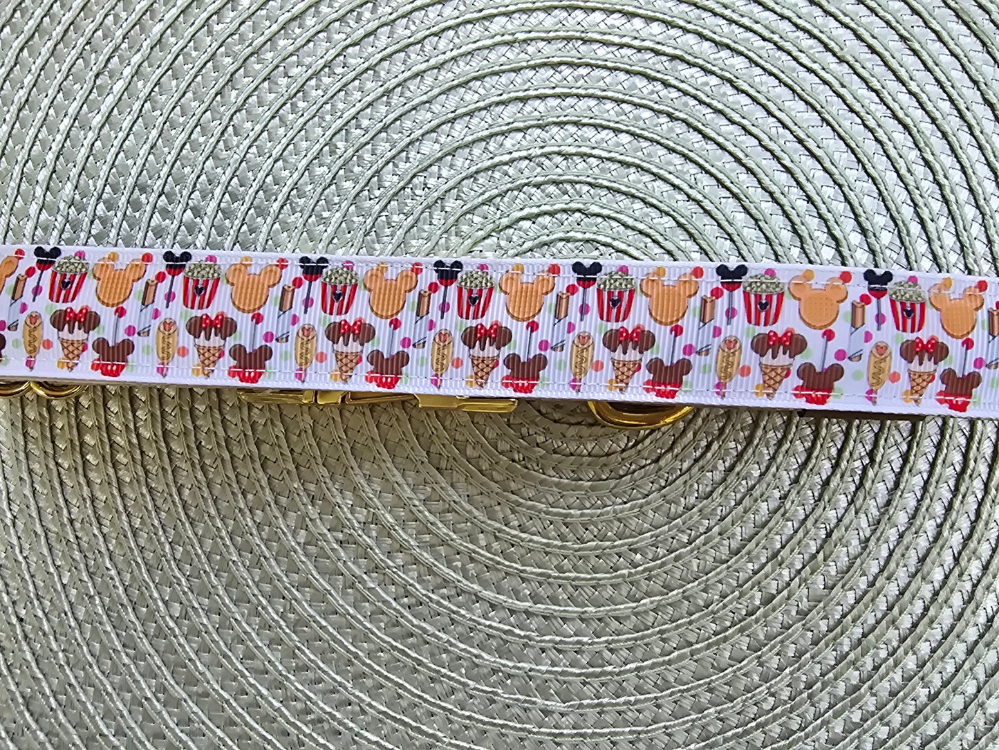 Magical Treats Nylon Dog Collar – Gold Hardware | Dirty & Dainty Paws