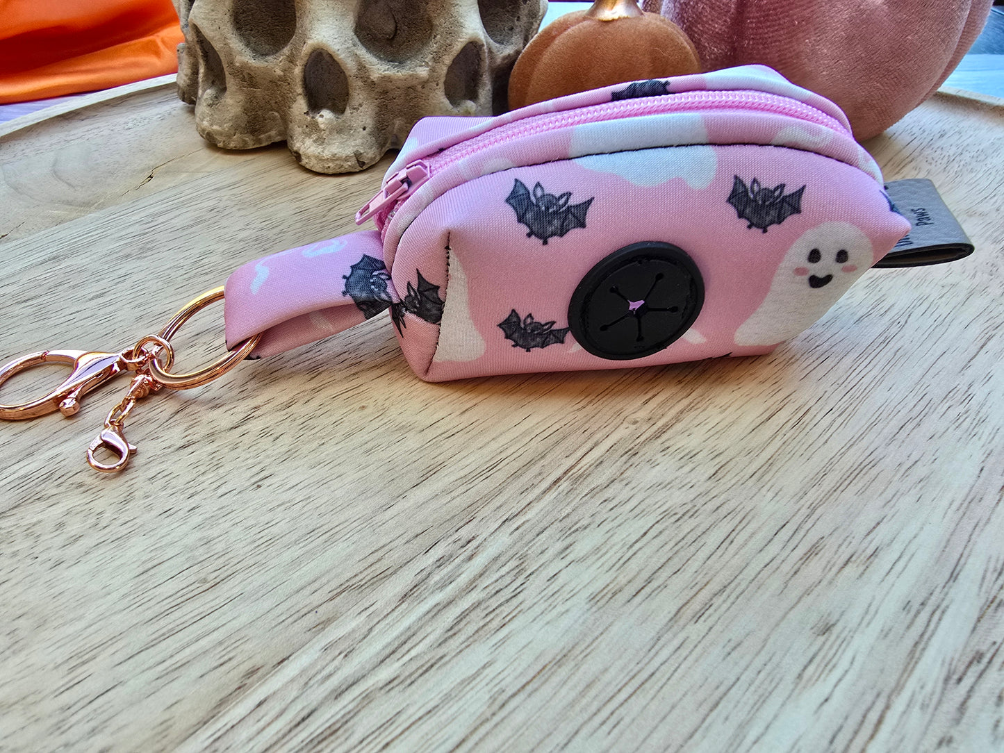 Fall +Spooky Neoprene Waste Bag Holder