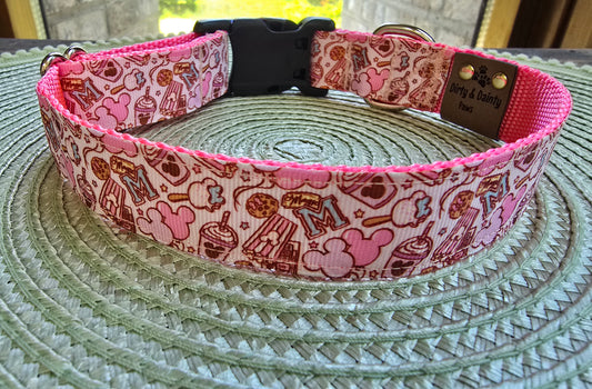 Magical Treats  Dog Collar Pink and Purple – Adjustable, Comfortable & Durable
